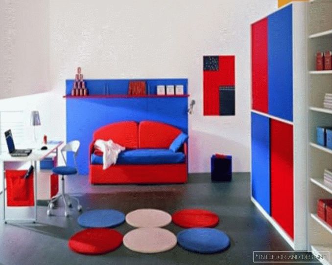 Стая за момче, стил на минимализъм