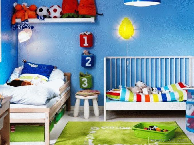Снимка на детска стая за момче 3-5 години