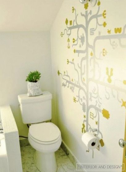 Цветово решение за дизайн на тоалетна 15