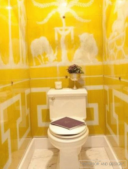 Цветово решение за дизайн на тоалетна 16