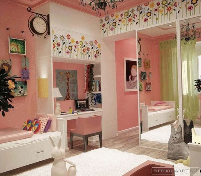 Розова стая за 10-годишно момиче