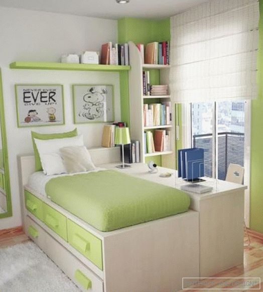 Зелена спалня
