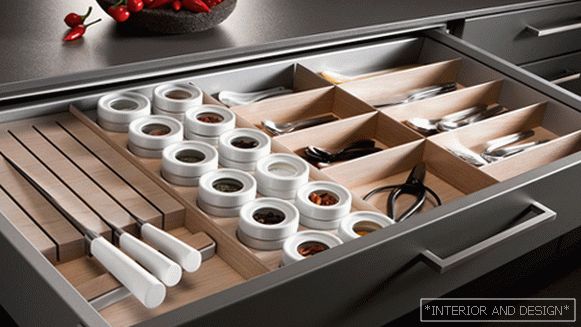 Разделители за чекмеджета от кухненски мебели от Ikea - 4