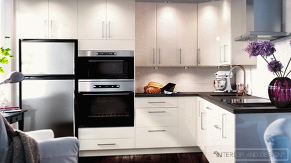 Кухненски мебели от Ikea (бяло) - 3