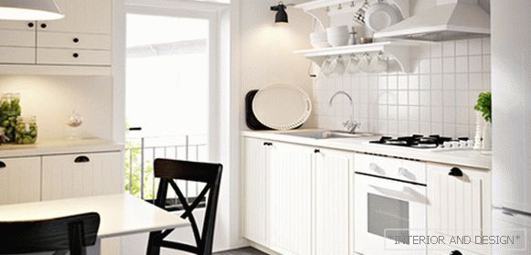 Кухненски мебели от Ikea (бяло) - 4