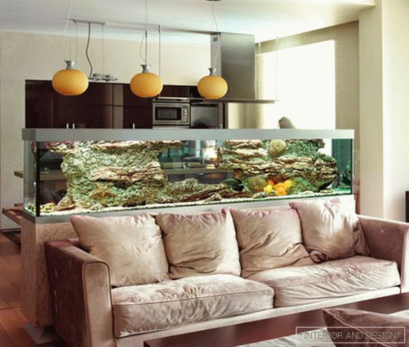 Мебели за дневната (аквариум) - 4