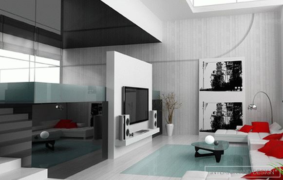Мебели за хола в модерен стил (техно) - 5