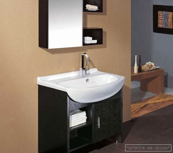 Мебели Ikea за баня (шкаф с огледало) - 4