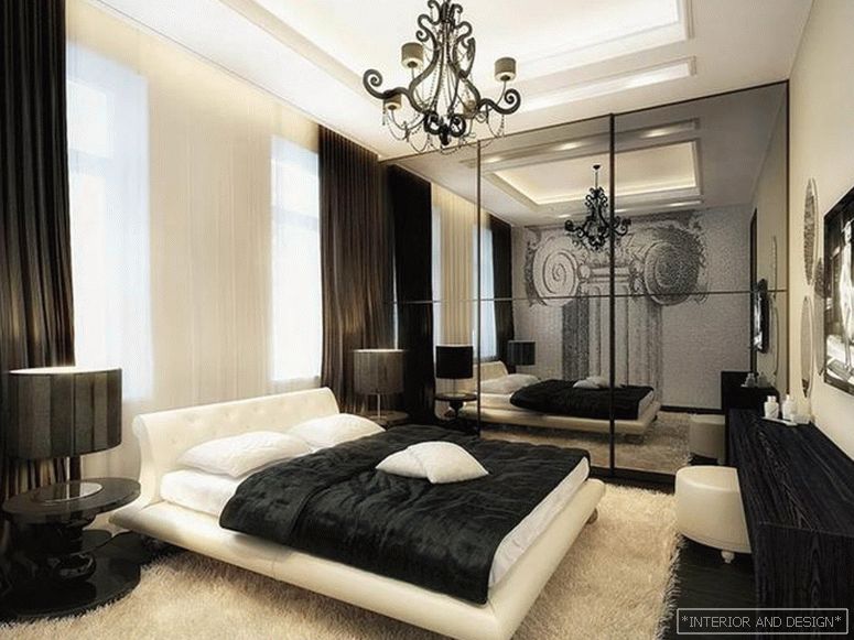 Завеси за спалнята в стила на Art Deco 4