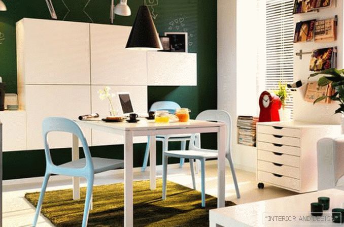 Примери за декориране на стая с мебели от Ikea 1